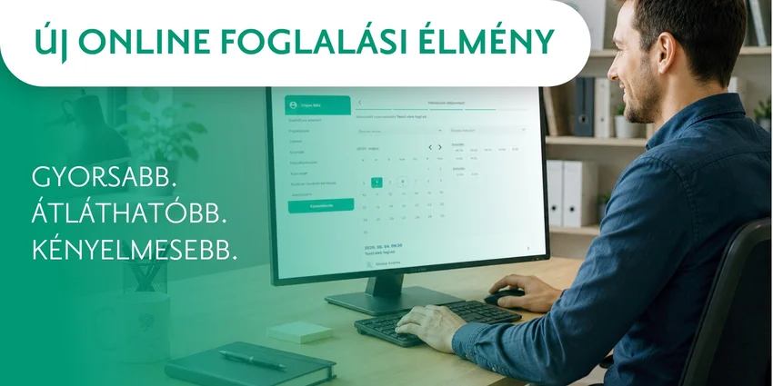 Megújult az online foglalási felületünk